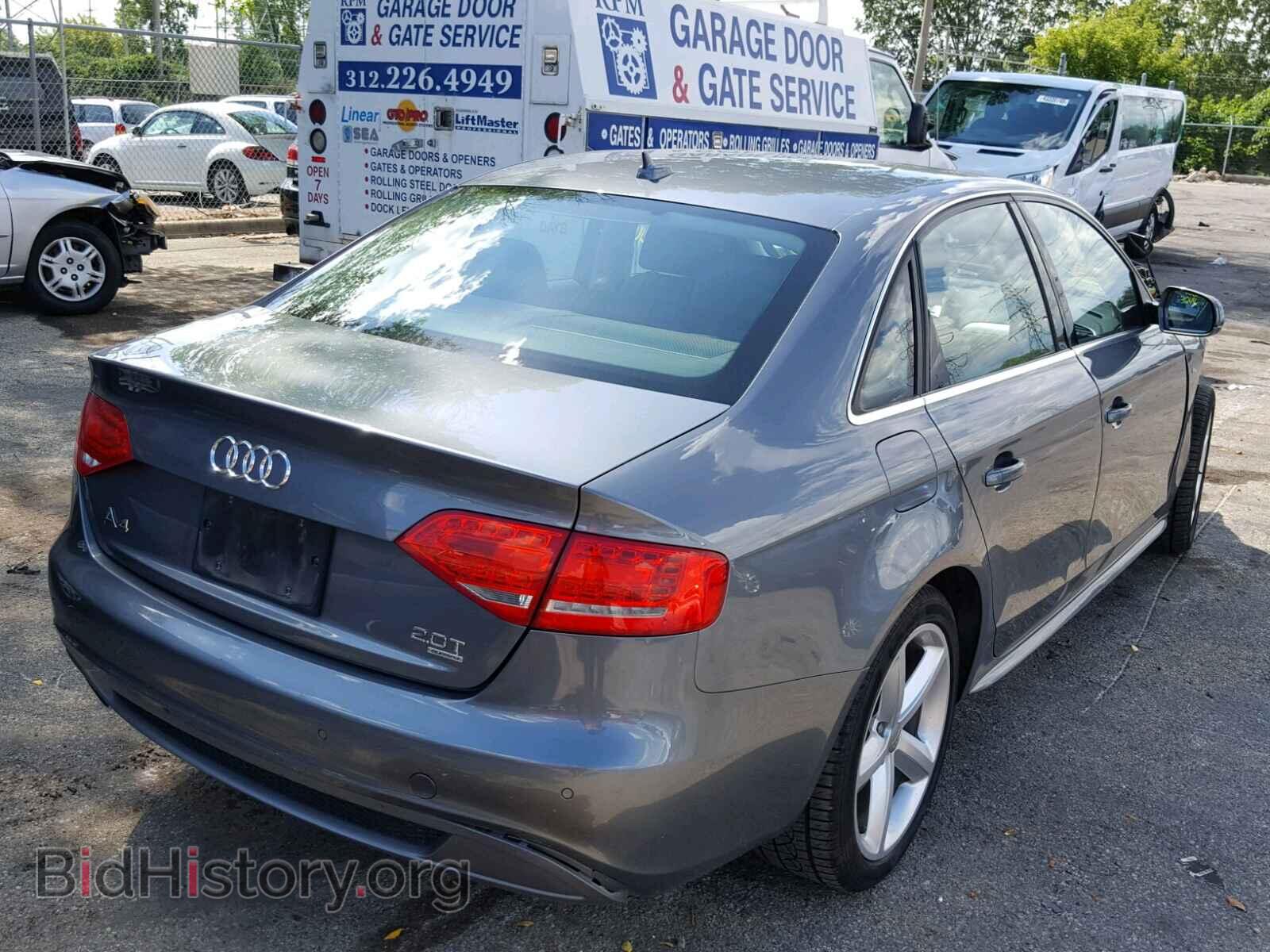 2012 AUDI A4 - VIN: WAUFFAFL3CN009635 - Фото 4