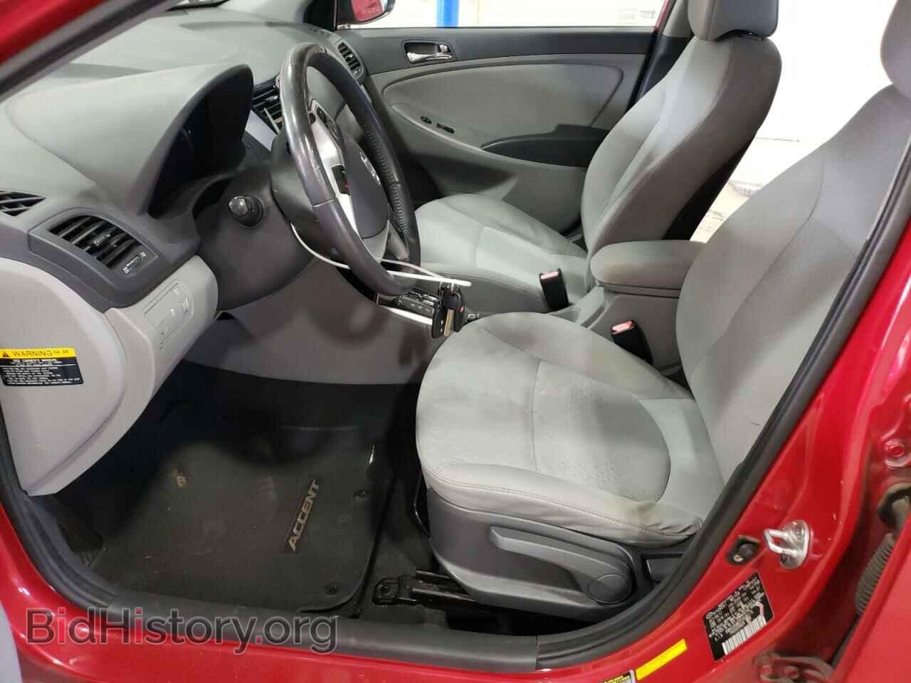 2012 HYUNDAI ACCENT - VIN: KMHCU5AE7CU026175 - Фото 7