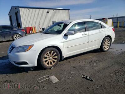 2013 Chrysler 200 200 TOURIN, white — VIN 1C3CCBBGXDN703063, Copart