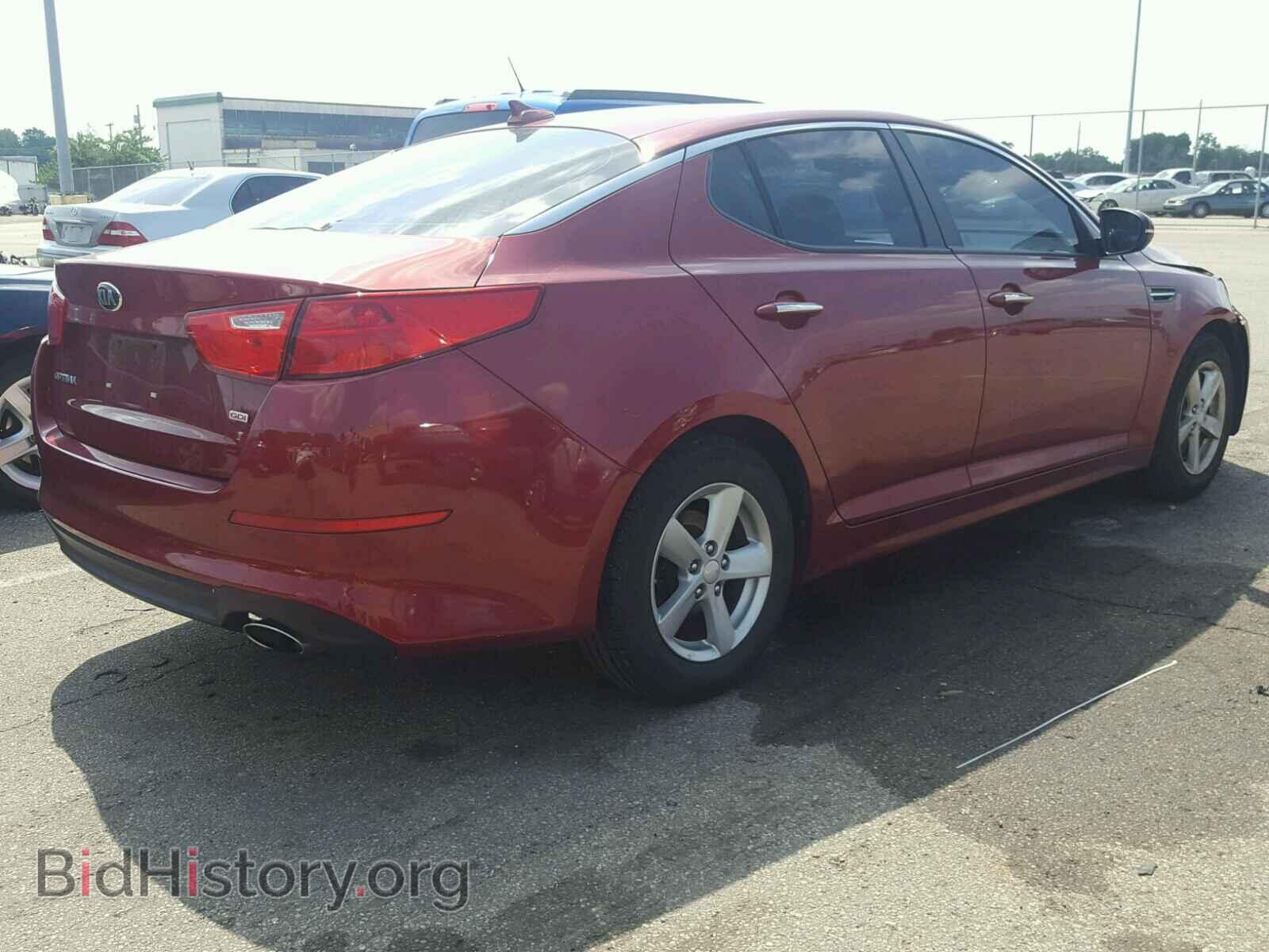 2014 KIA OPTIMA - VIN: 5XXGM4A73EG272697 - Фото 4