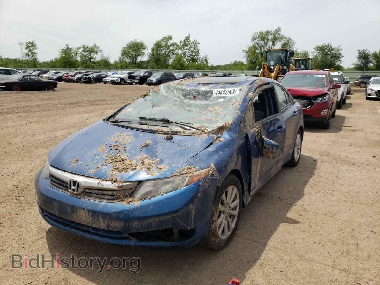 2012 HONDA CIVIC - VIN: 19XFB2F83CE019845 - Фото 2