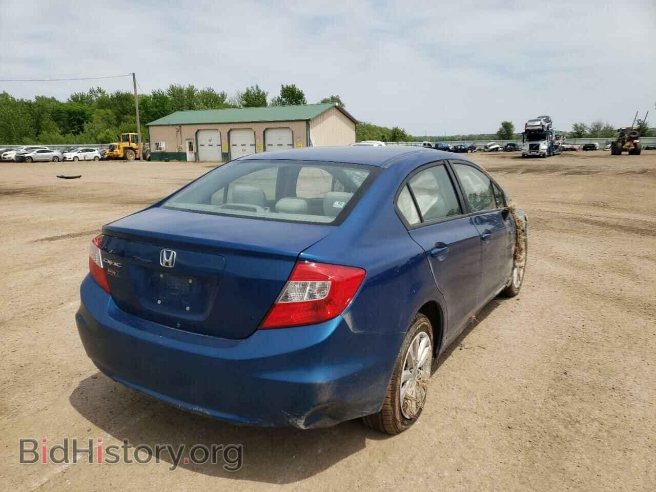 2012 HONDA CIVIC - VIN: 19XFB2F83CE019845 - Фото 4