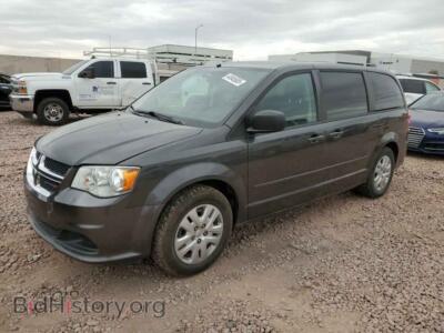 2016 Dodge CARAVAN SE, black — VIN 2C4RDGBGXGR134710, Copart