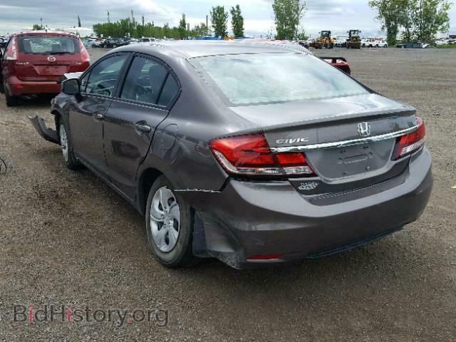 2013 HONDA CIVIC LX - VIN: 2HGFB2F44DH044192 - Фото 3