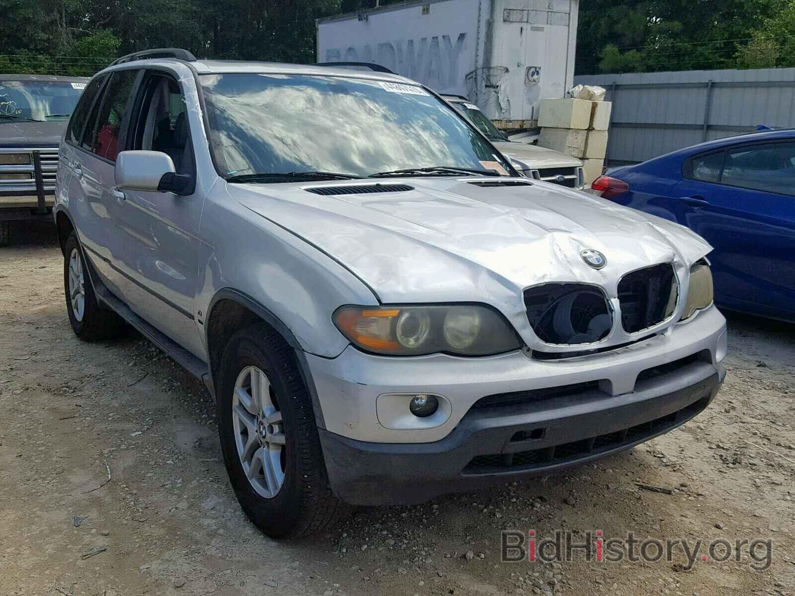 Photo 5UXFA13574LU34469 - BMW X5 2004