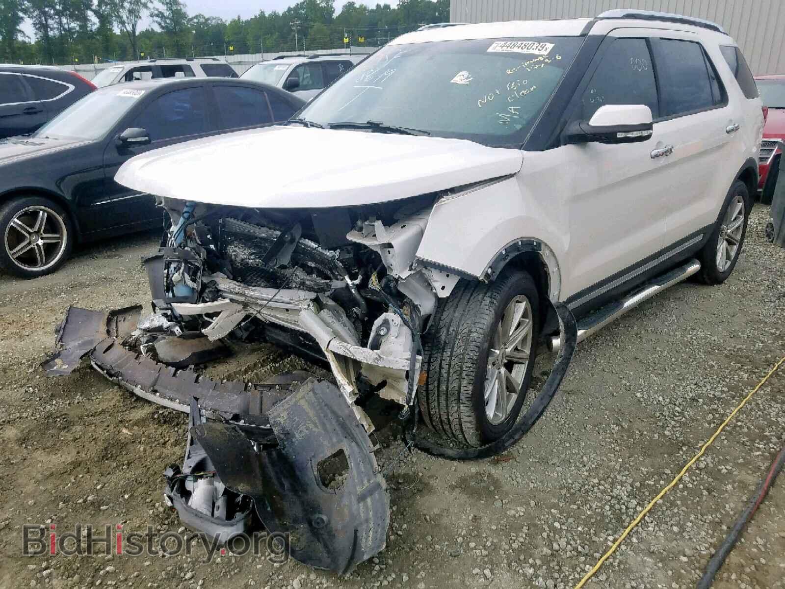 2017 FORD EXPLORER L - VIN: 1FM5K7F82HGA34736 - Фото 2