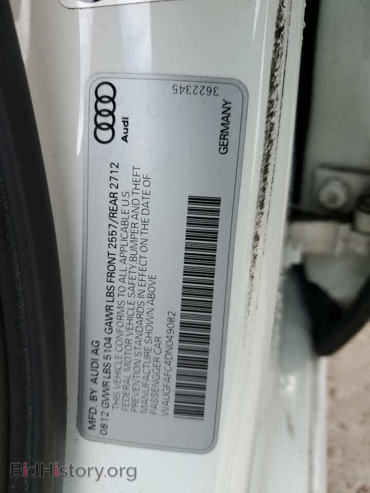 2013 AUDI A6 - VIN: WAUGFAFC4DN049082 - Photo 12