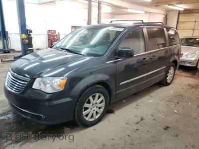 2011 Chrysler MINIVAN Town & COU, black — VIN 2A4RR8DG2BR617843, Copart