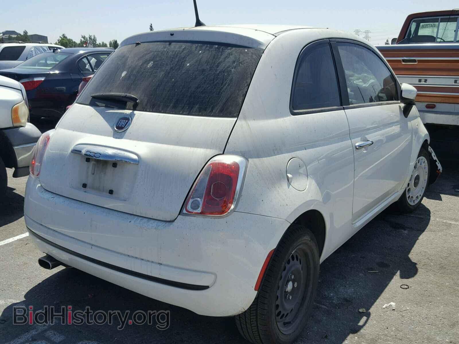 2012 FIAT 500 - VIN: 3C3CFFAR8CT330962 - Фото 4