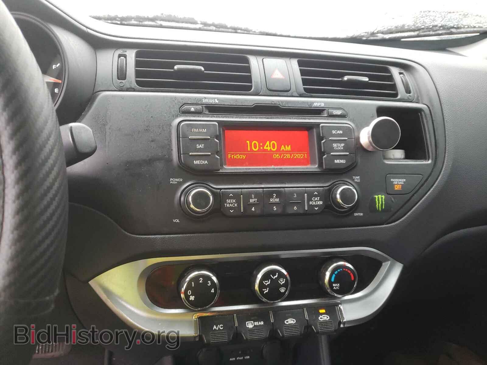 2014 KIA RIO - VIN: KNADM4A36E6375737 - Фото 9