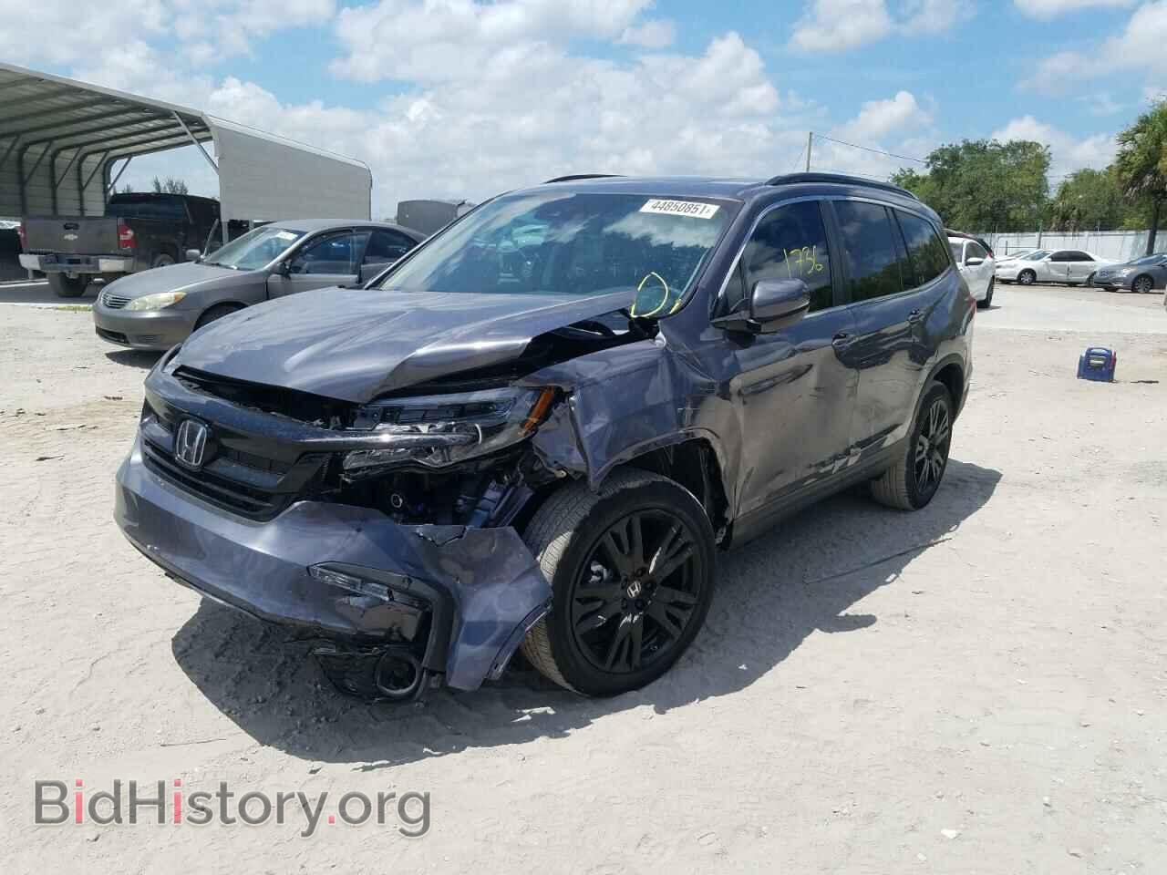 2021 HONDA PILOT - VIN: 5FNYF5H29MB033638 - Фото 2