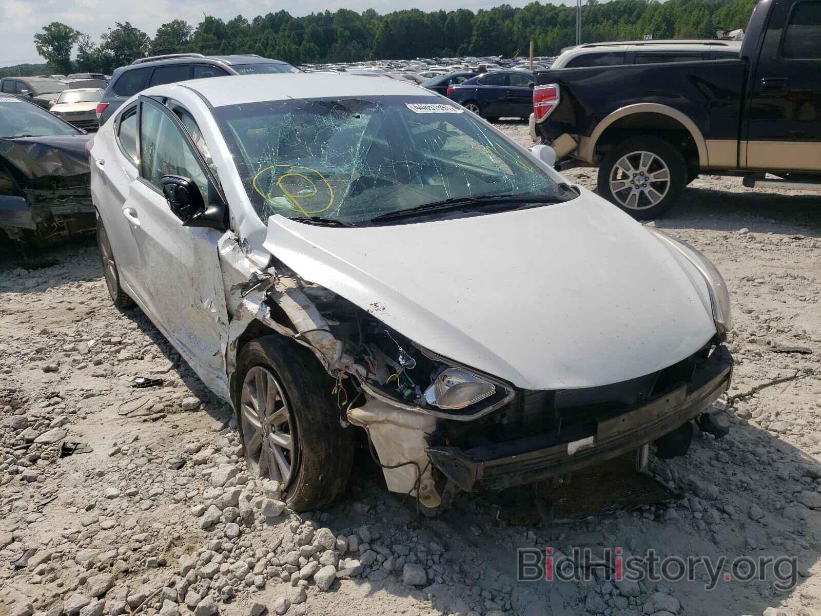 Photo 5NPDH4AEXGH656036 - HYUNDAI ELANTRA 2016