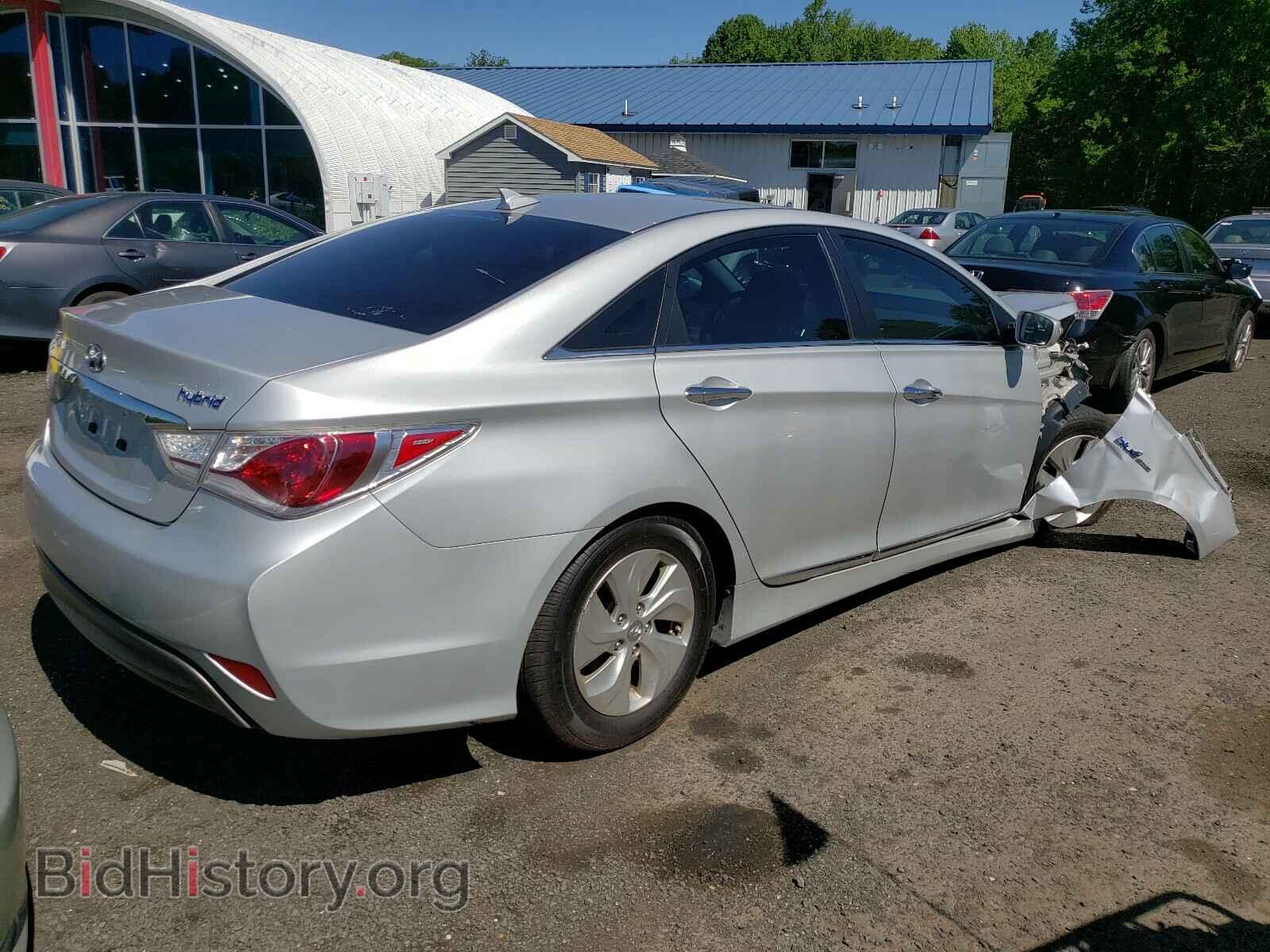 2014 HYUNDAI SONATA - VIN: KMHEC4A45EA109685 - Фото 4
