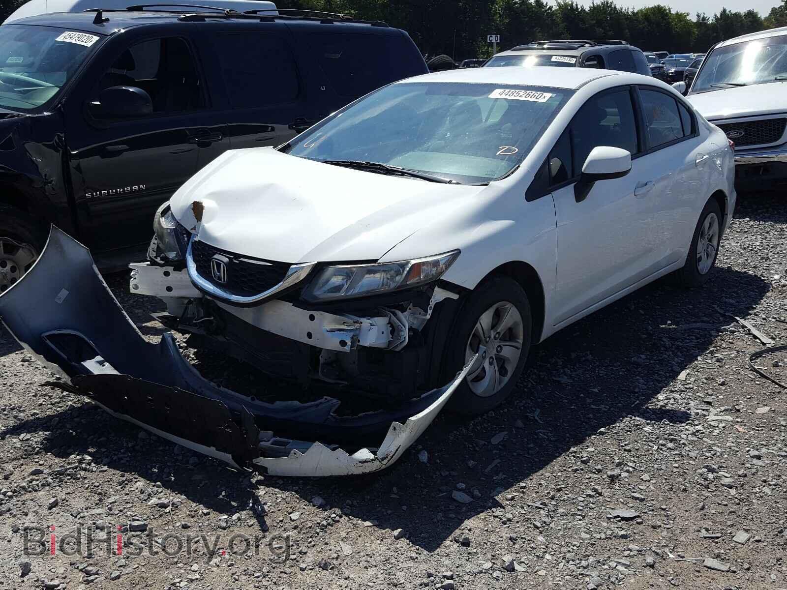 2013 HONDA CIVIC - VIN: 19XFB2F51DE026672 - Фото 2
