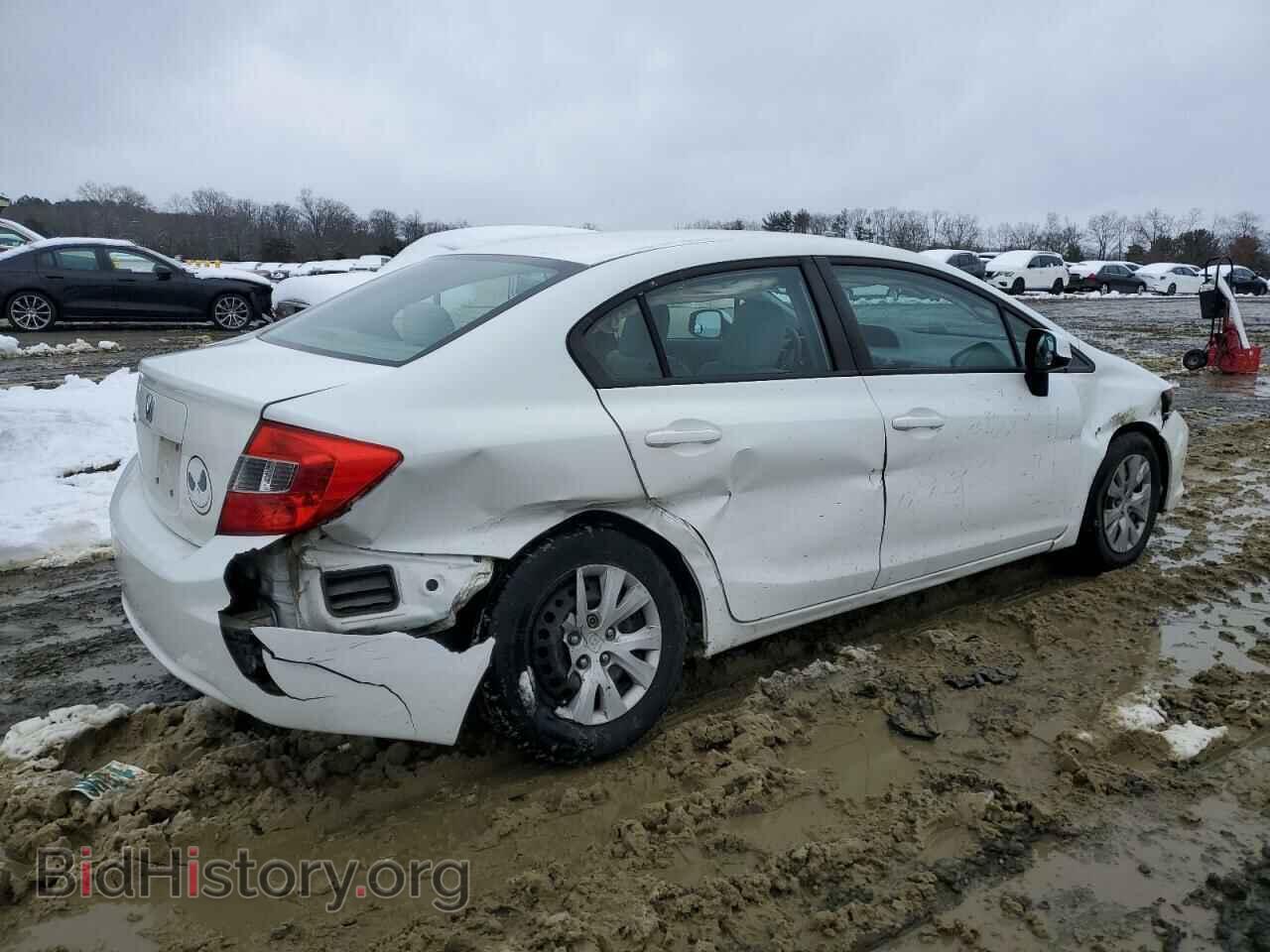 2012 HONDA CIVIC - VIN: 19XFB2F52CE385446 - Фото 3