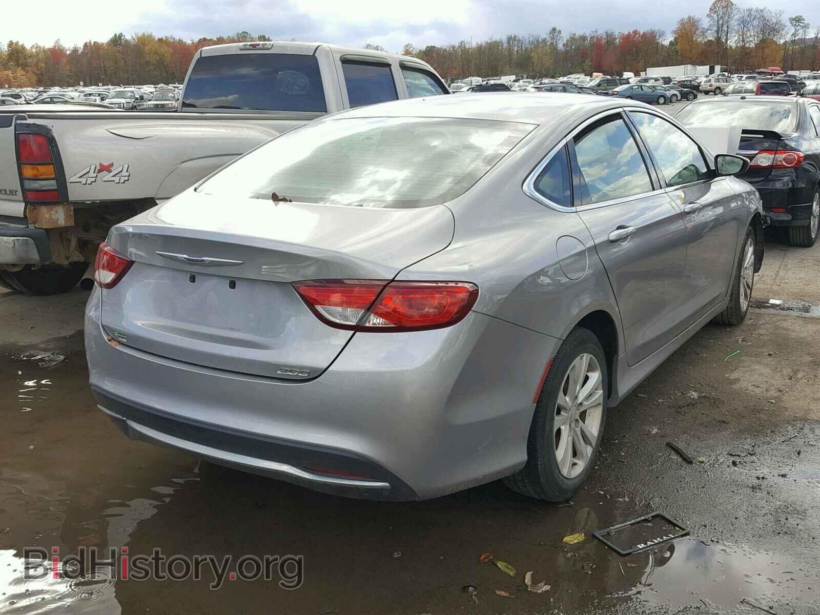 2015 CHRYSLER 200 - VIN: 1C3CCCAB6FN703351 - Фото 4