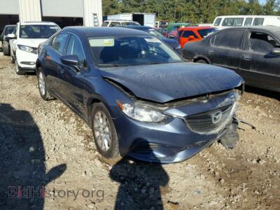 2014 Mazda 6 6 Sport, blue — VIN JM1GJ1U57E1105966, Copart