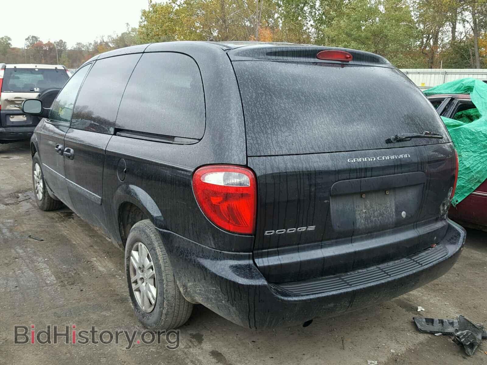 2007 DODGE CARAVAN - VIN: 1D4GP24R17B100625 - Фото 3