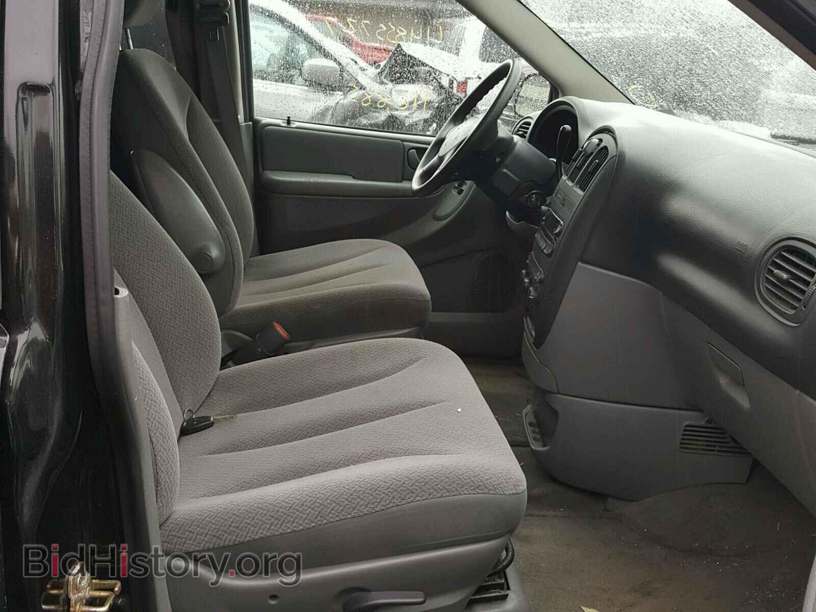 2007 DODGE CARAVAN - VIN: 1D4GP24R17B100625 - Фото 5