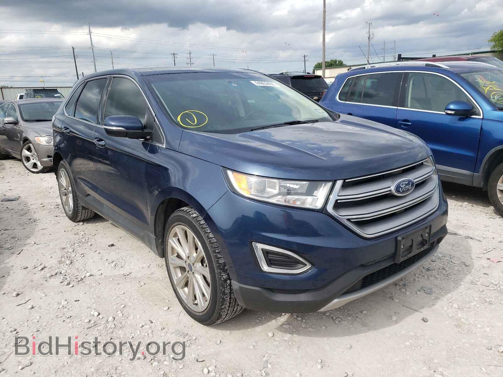 Фотография 2FMPK3K87HBB68186 - FORD EDGE 2017