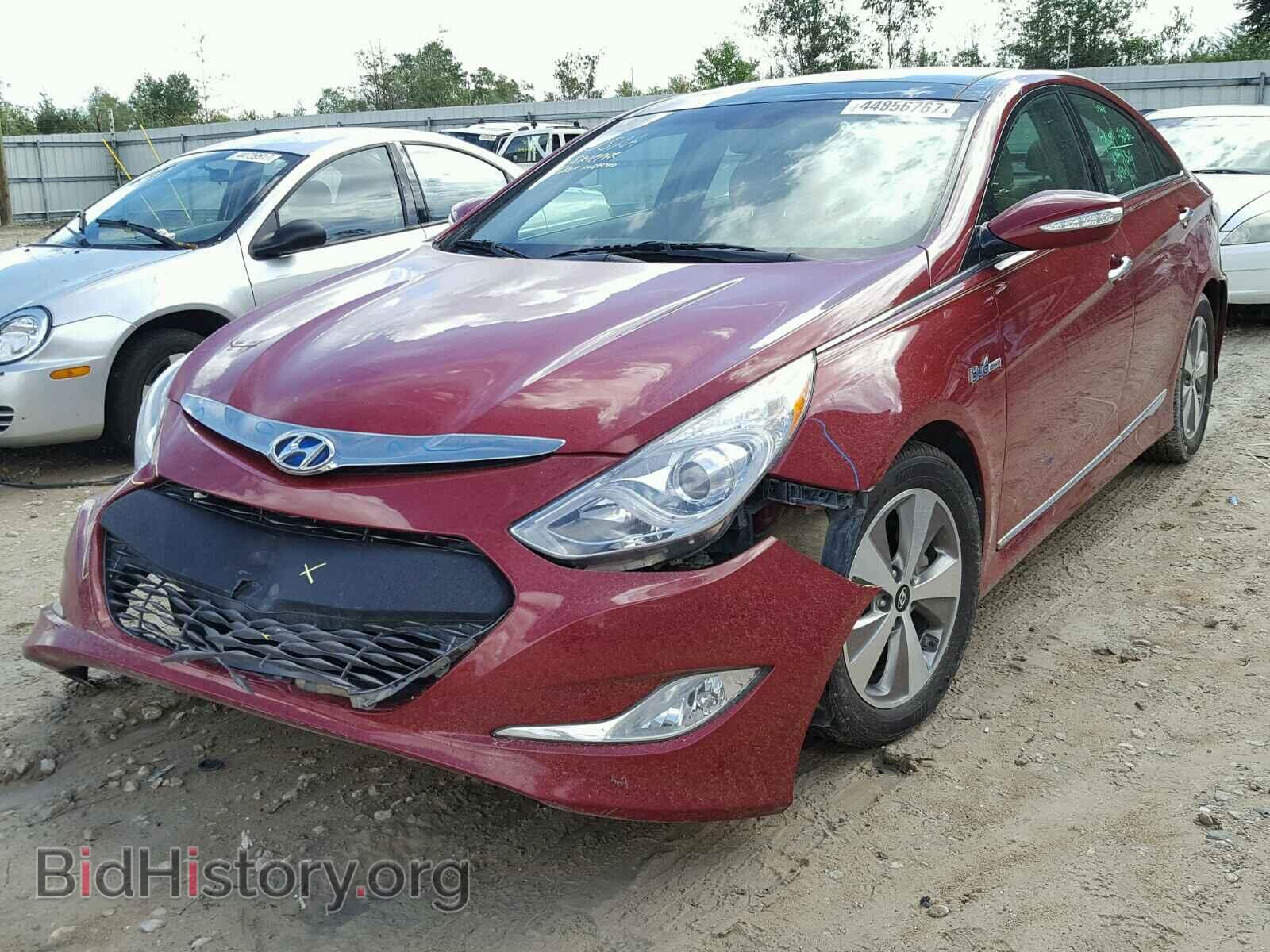 2012 HYUNDAI SONATA - VIN: KMHEC4A44CA054708 - Photo 2