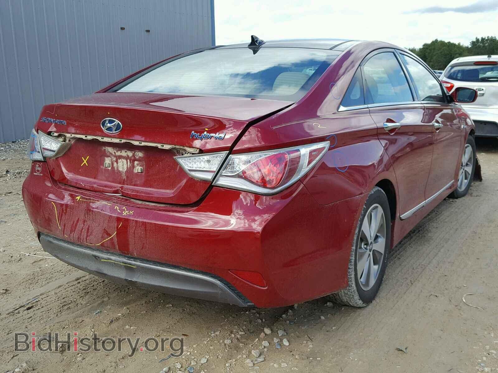 2012 HYUNDAI SONATA - VIN: KMHEC4A44CA054708 - Photo 4