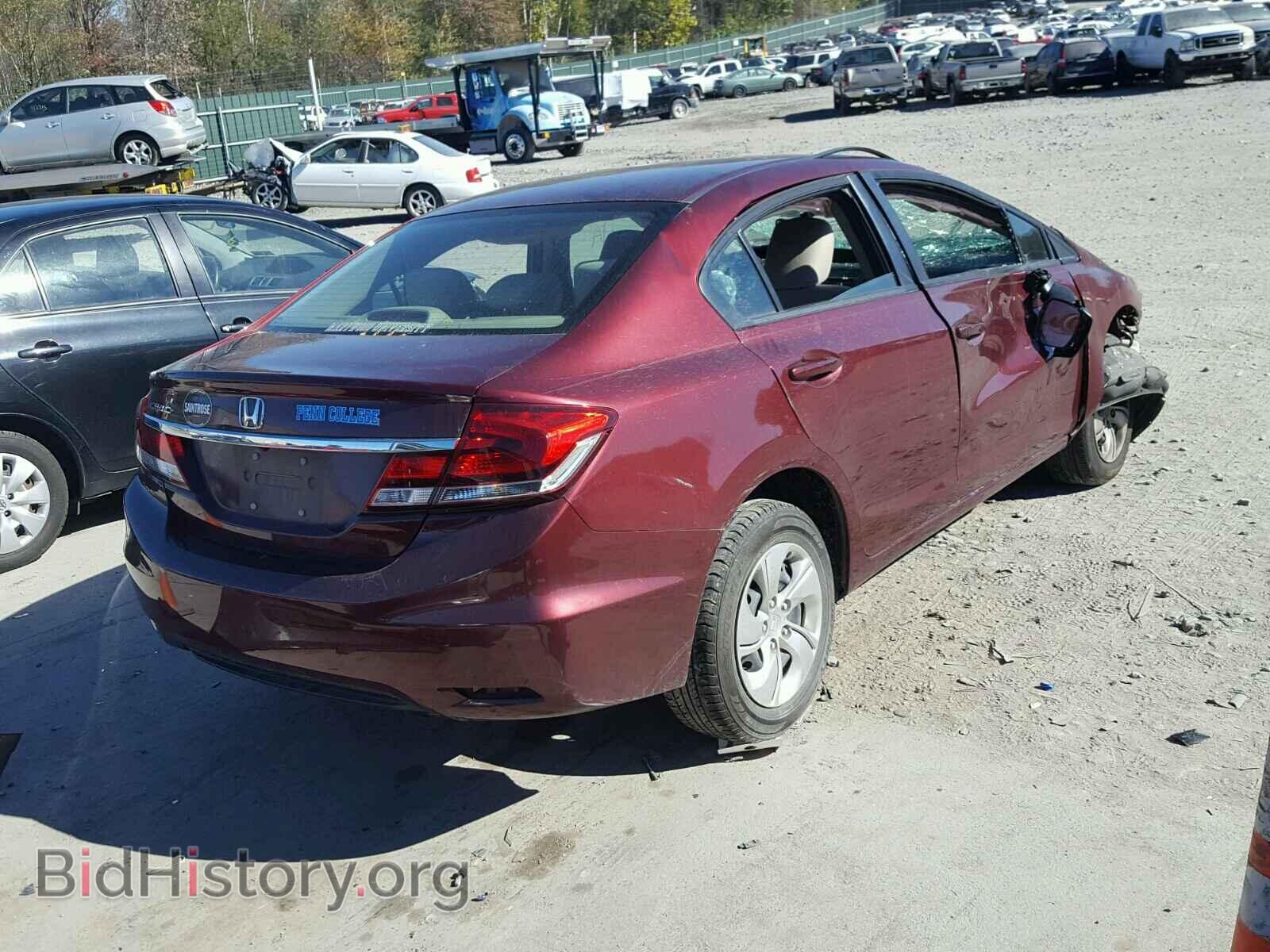 2013 HONDA CIVIC - VIN: 2HGFB2F53DH514804 - Фото 4