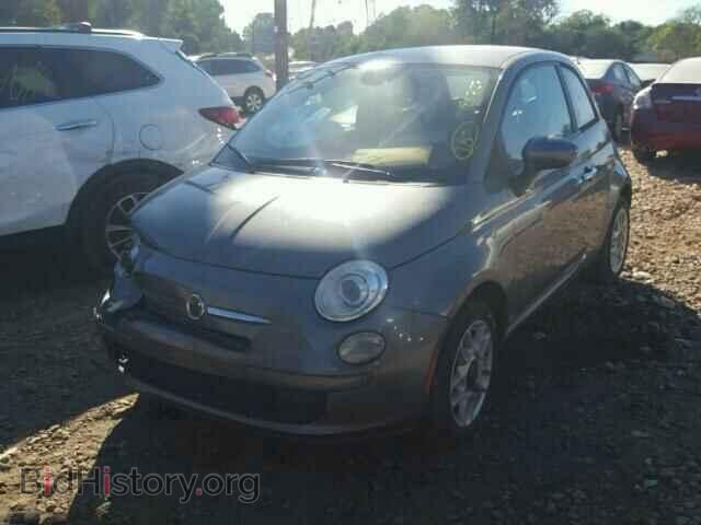 2012 FIAT 500 - VIN: 3C3CFFAR2CT124617 - Фото 2