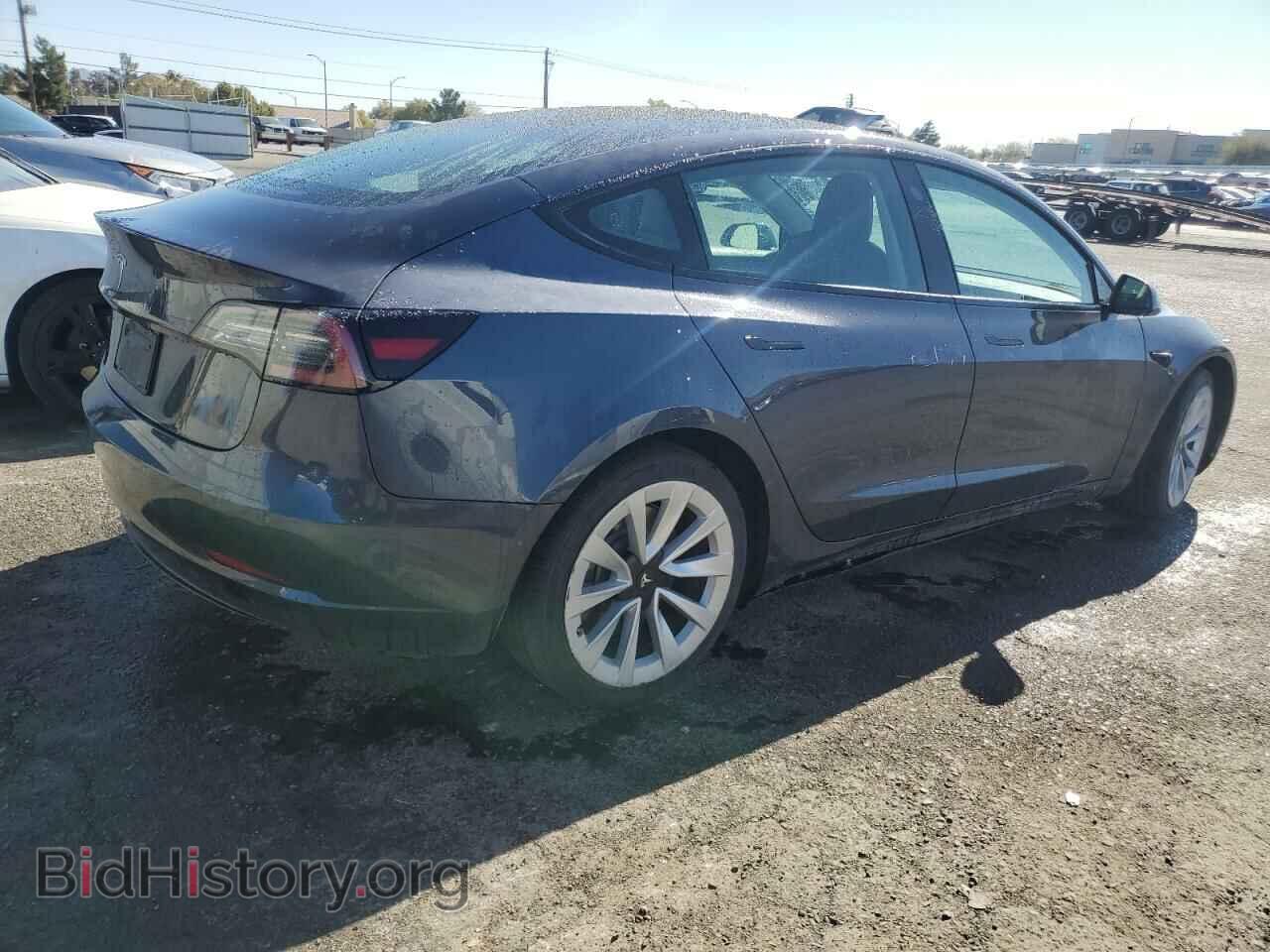 2022 TESLA MODEL 3 - VIN: 5YJ3E1EA1NF371487 - Фото 3