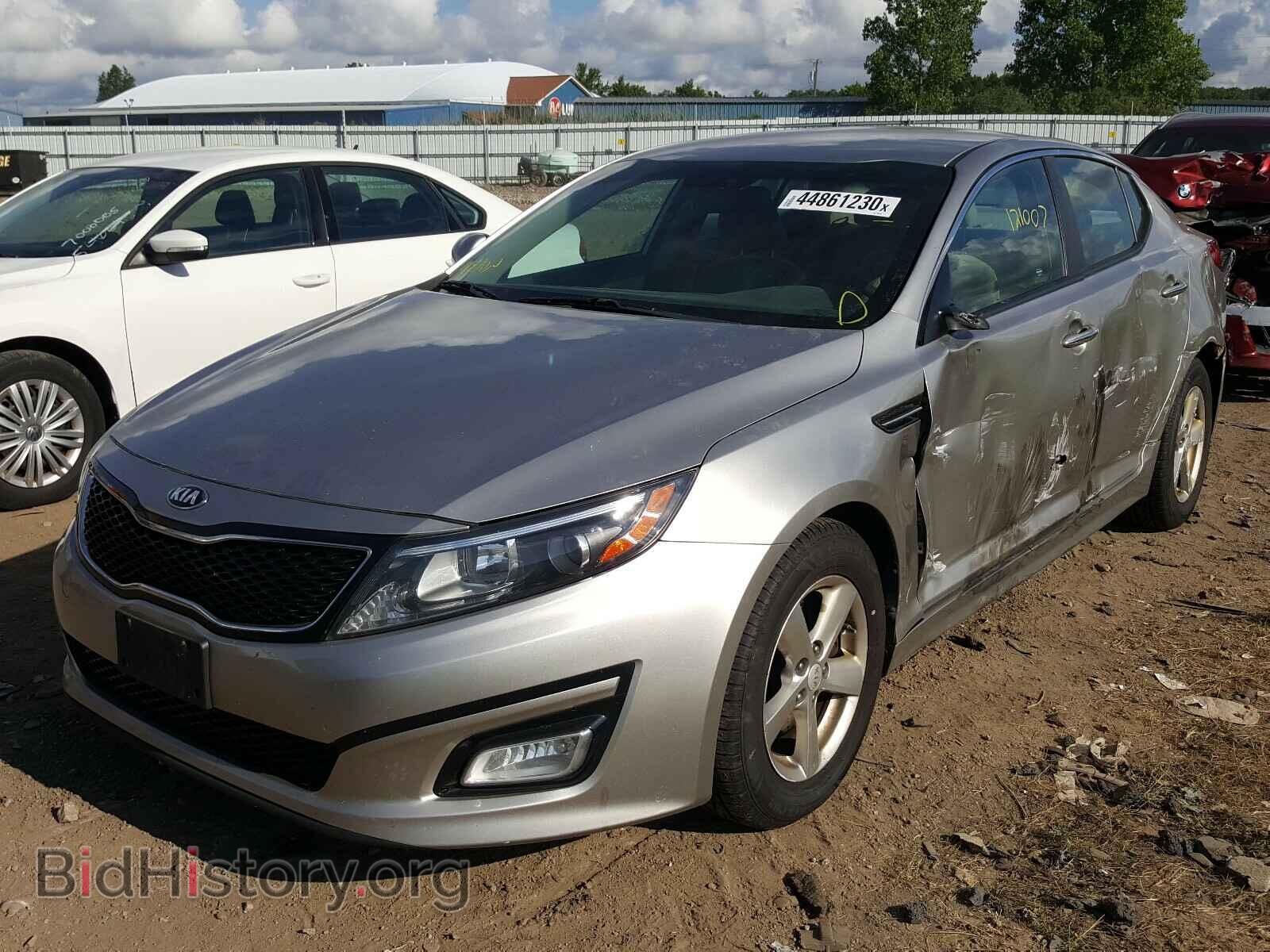 2014 KIA OPTIMA - VIN: KNAGM4A76E5507367 - Фото 2
