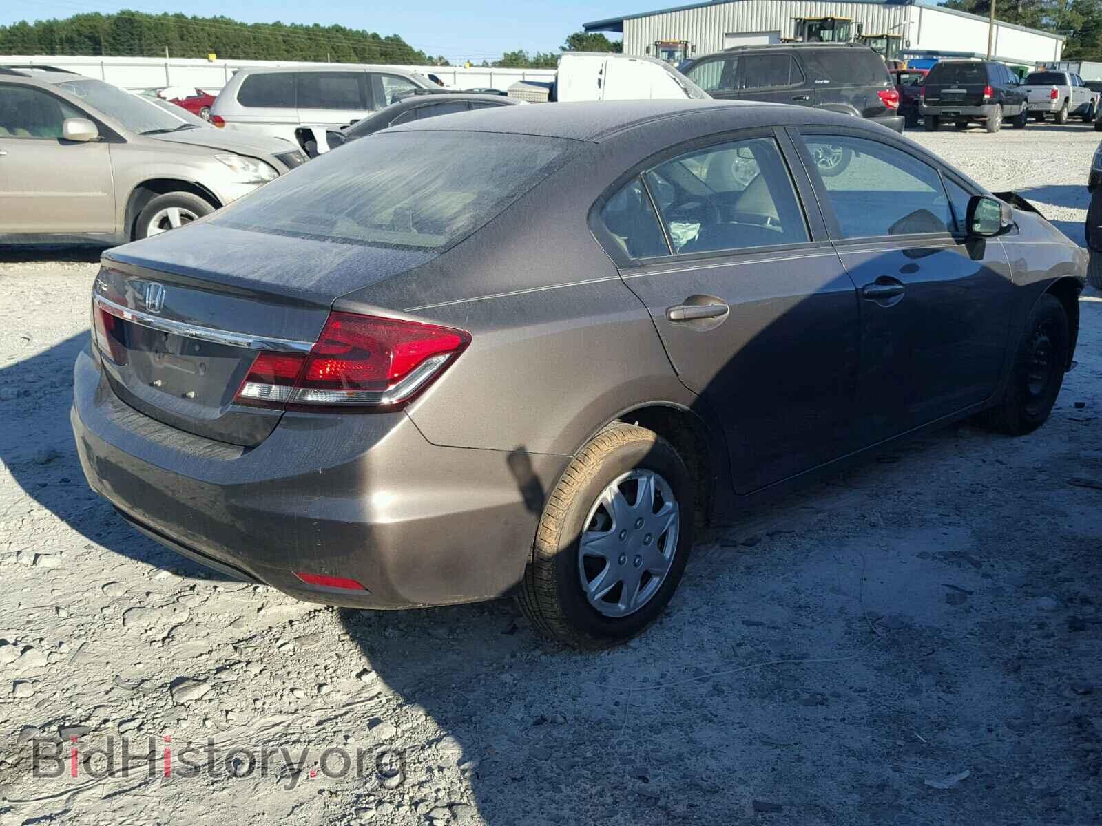 2013 HONDA CIVIC - VIN: 19XFB2F50DE040353 - Фото 4