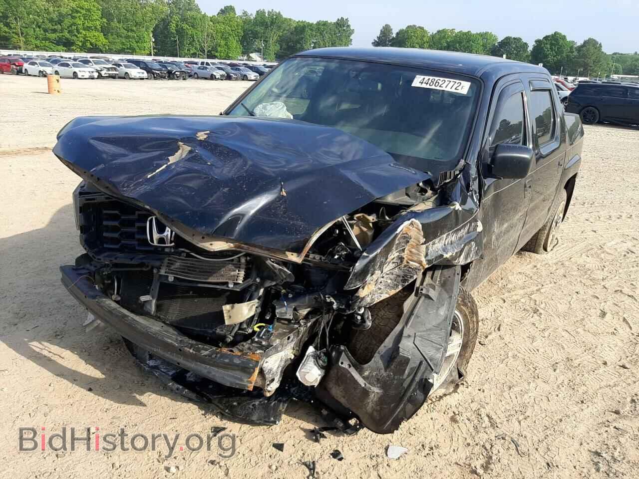 2014 HONDA RIDGELINE - VIN: 5FPYK1F78EB001663 - Photo 2