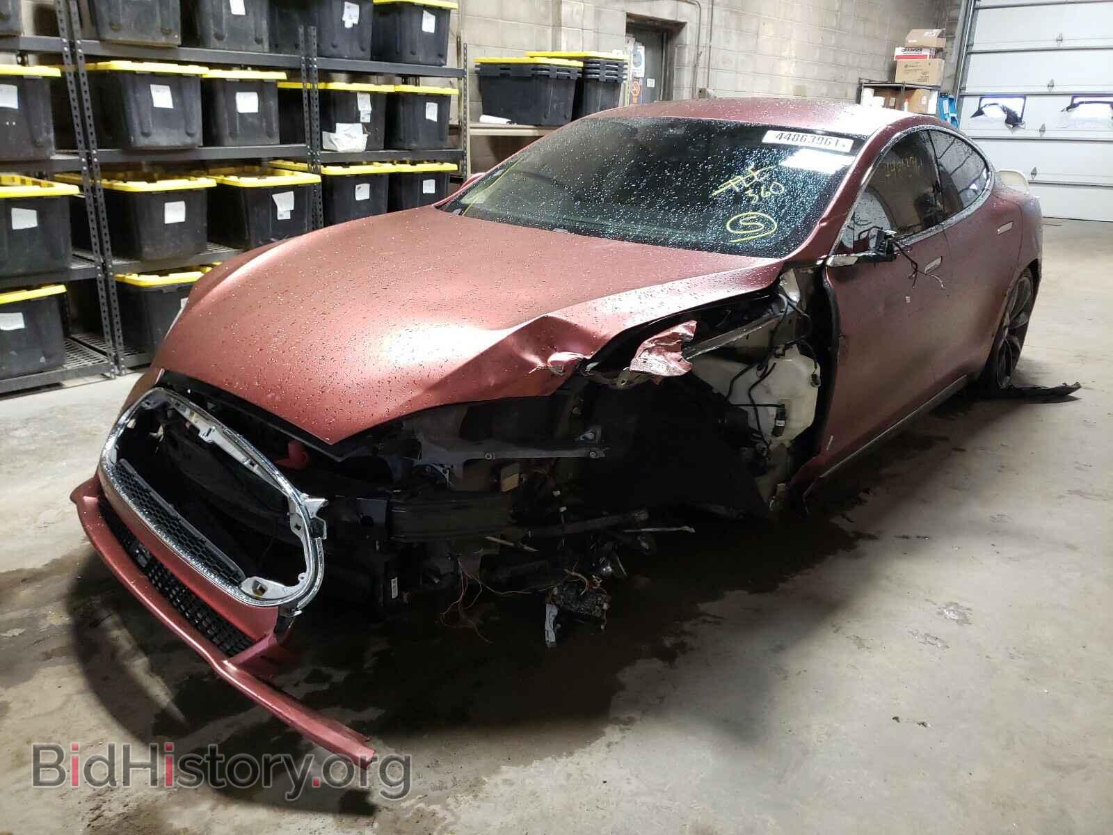 2014 TESLA MODEL S - VIN: 5YJSA1H19EFP61305 - Photo 2