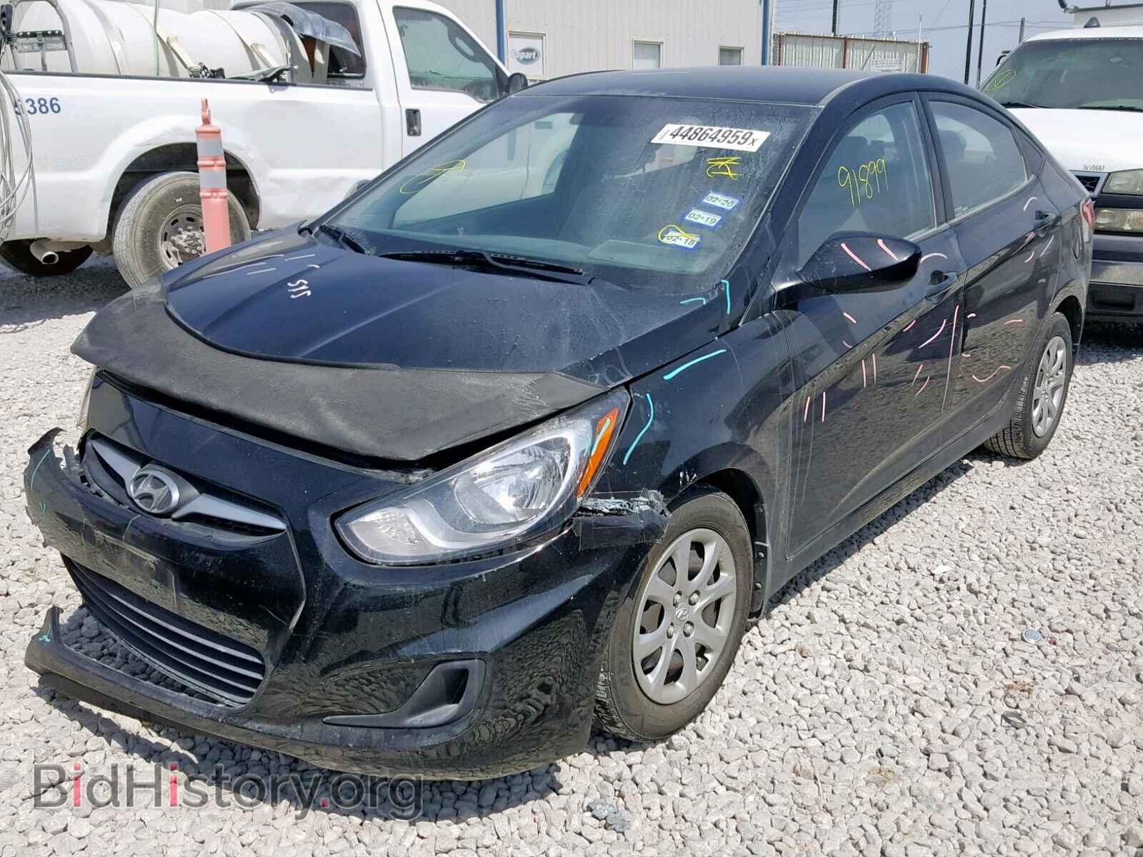 2013 HYUNDAI ACCENT - VIN: KMHCT4AE4DU395686 - Фото 2