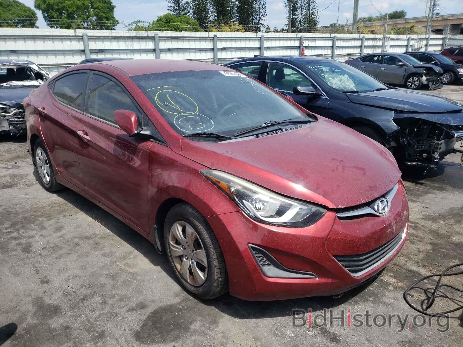 Фотография 5NPDH4AE7GH669018 - HYUNDAI ELANTRA 2016