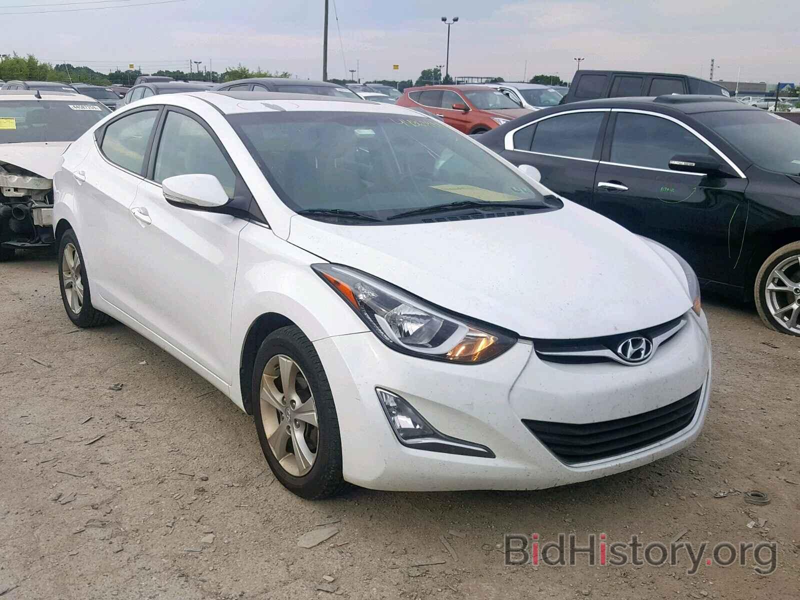 Photo 5NPDH4AE0GH766125 - HYUNDAI ELANTRA 2016