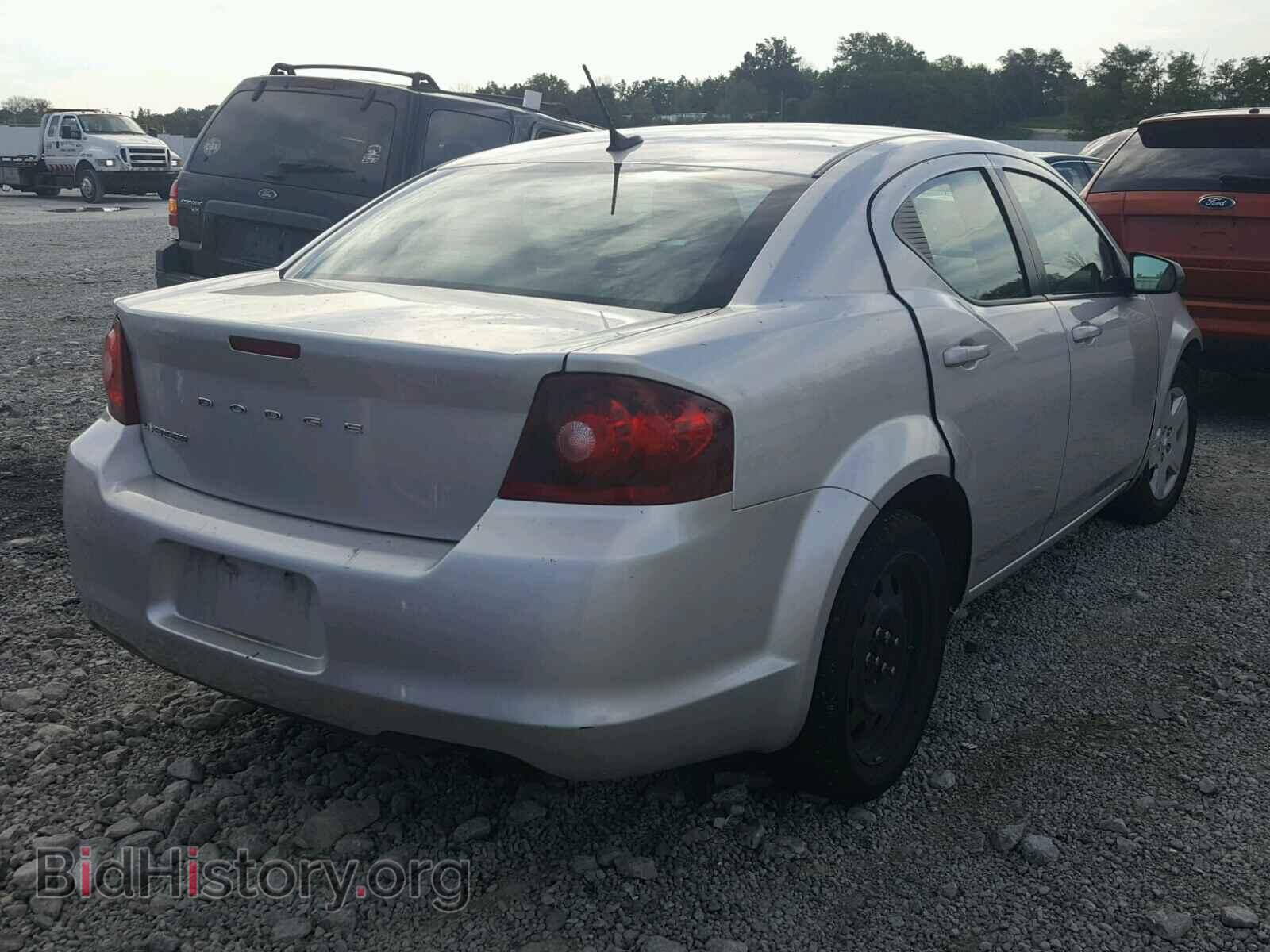 2012 DODGE AVENGER - VIN: 1C3CDZAB6CN128289 - Фото 4