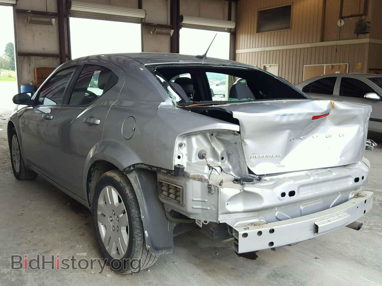 2014 DODGE AVENGER - VIN: 1C3CDZAB4EN188445 - Фото 3