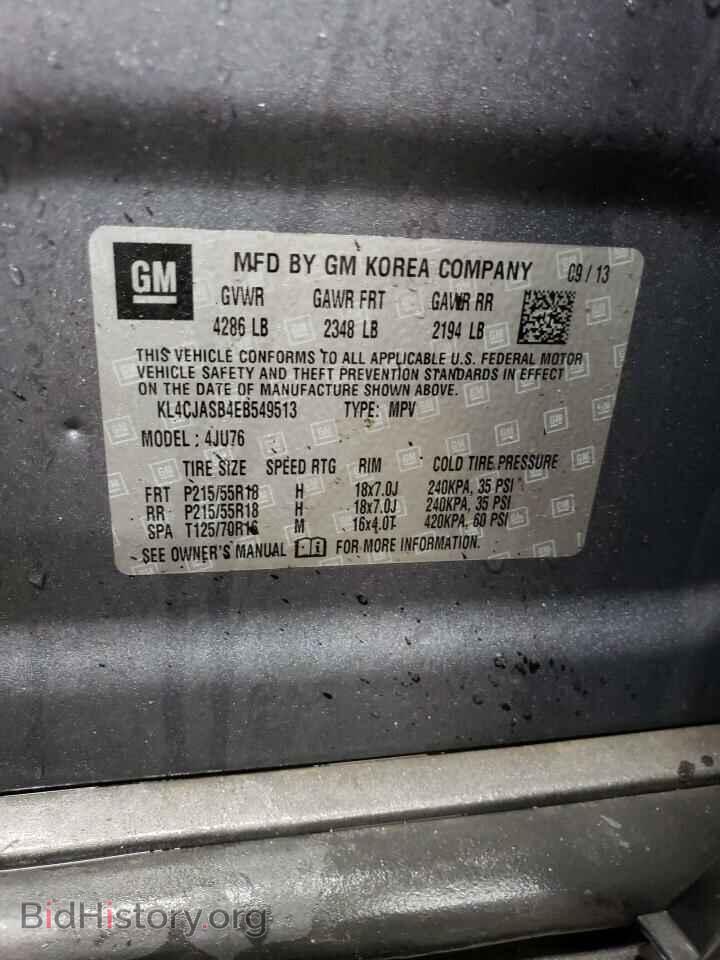 2014 BUICK ENCORE - VIN: KL4CJASB4EB549513 - Photo 12