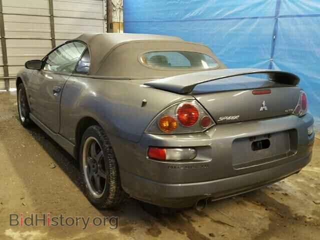 2003 MITSUBISHI ECLIPSE - VIN: 4A3AE75H83E009031 - Фото 3