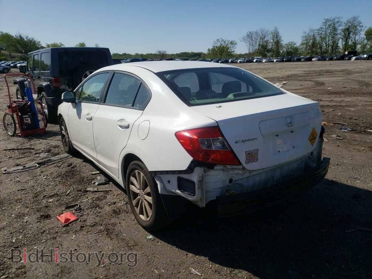 2012 HONDA CIVIC - VIN: 19XFB2F81CE372326 - Фото 3