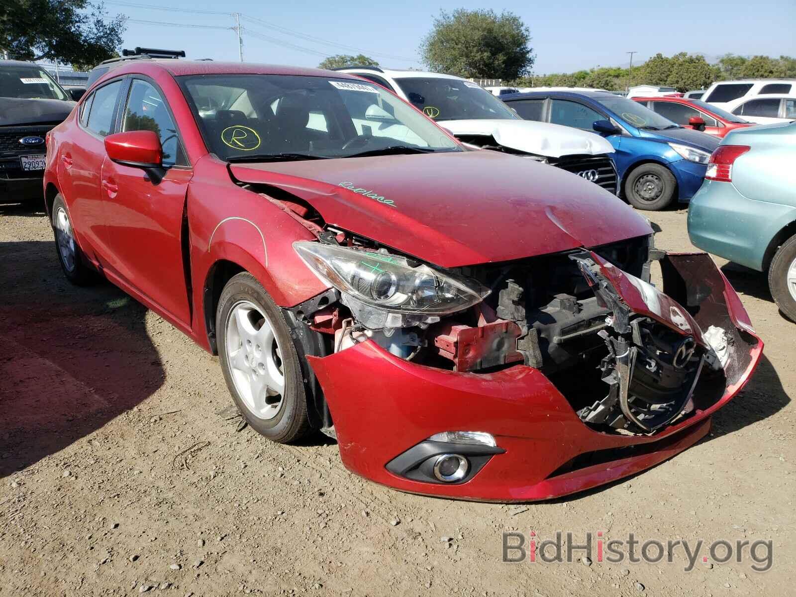 Photo JM1BM1V73E1176146 - MAZDA 3 2014