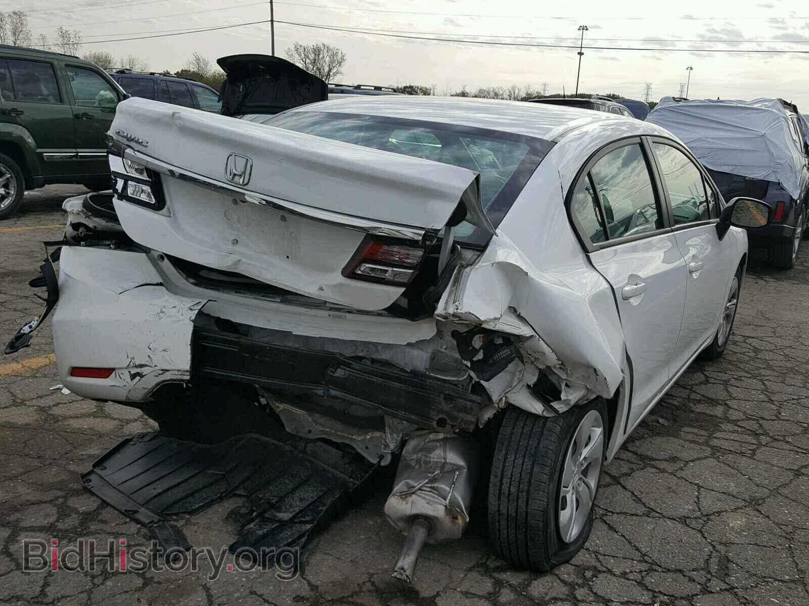 2013 HONDA CIVIC - VIN: 19XFB2F52DE069773 - Фото 4