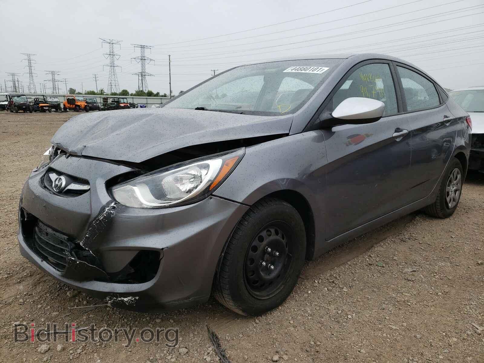 2014 HYUNDAI ACCENT - VIN: KMHCT4AE2EU614159 - Фото 2