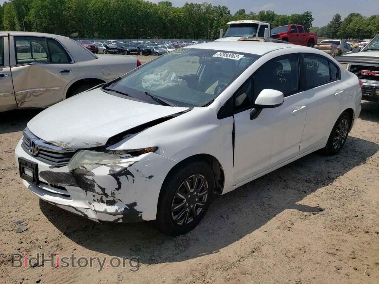 2012 HONDA CIVIC - VIN: 2HGFB2F5XCH598604 - Фото 2