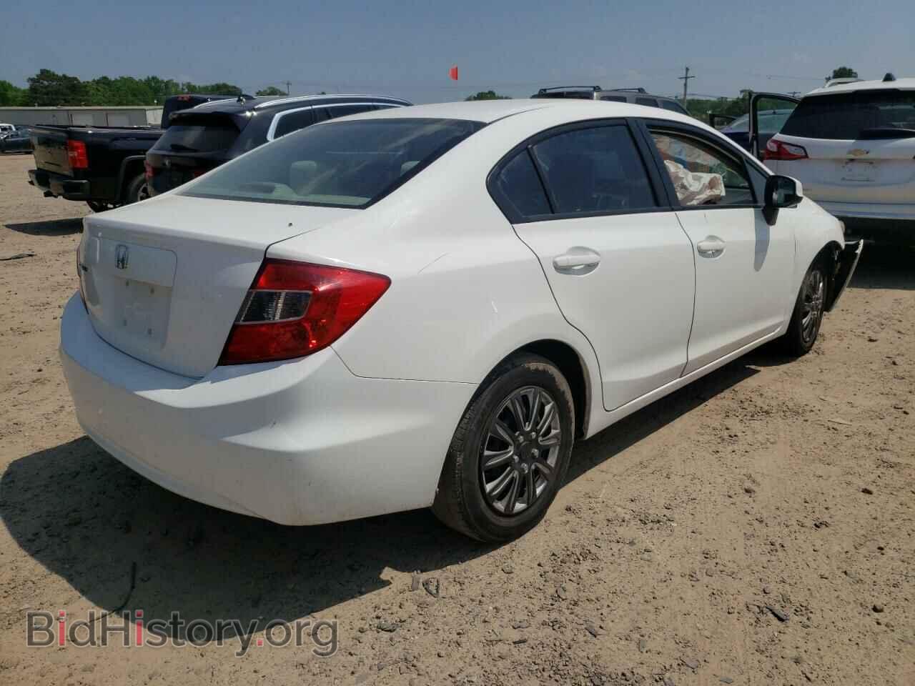 2012 HONDA CIVIC - VIN: 2HGFB2F5XCH598604 - Фото 4