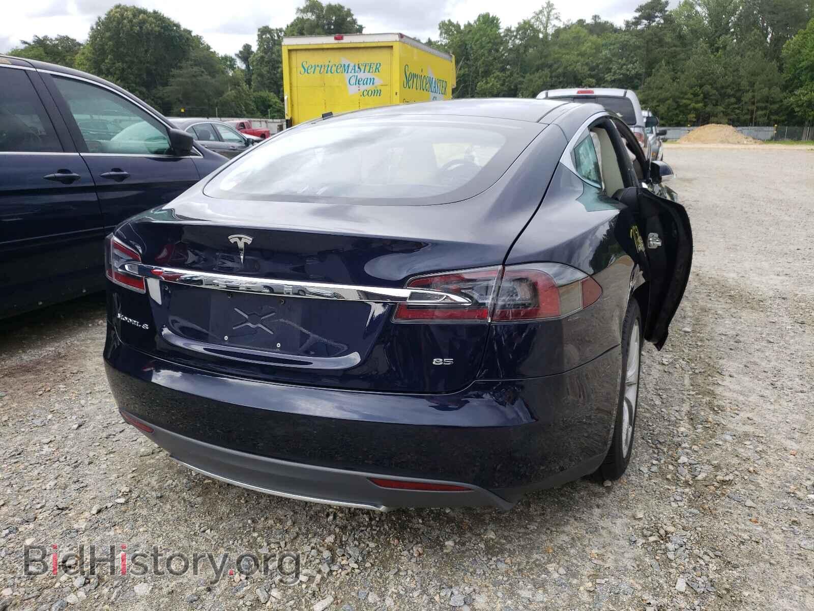 2014 TESLA MODEL S - VIN: 5YJSA1H16EFP57373 - Photo 4
