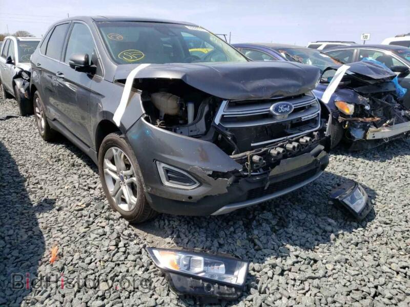 2015 Ford EDGE Edge Titan (VIN 2FMPK4K97FBB00255) — photo 1 of 10, Copart, damage: front end
