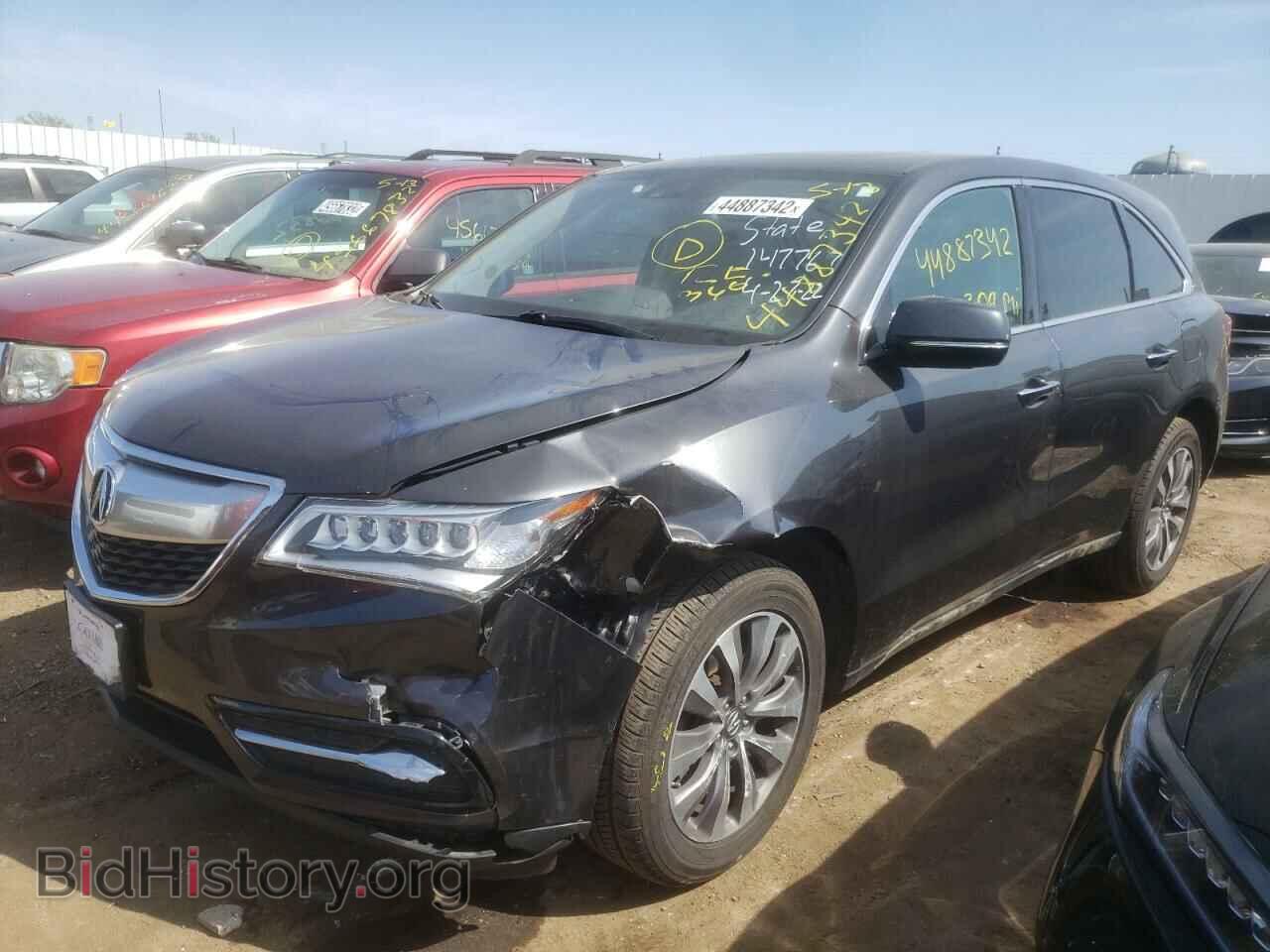 2015 ACURA MDX - VIN: 5FRYD4H69FB013152 - Фото 2