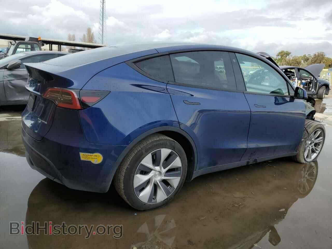 2021 TESLA MODEL Y - VIN: 5YJYGDEEXMF276381 - Фото 3